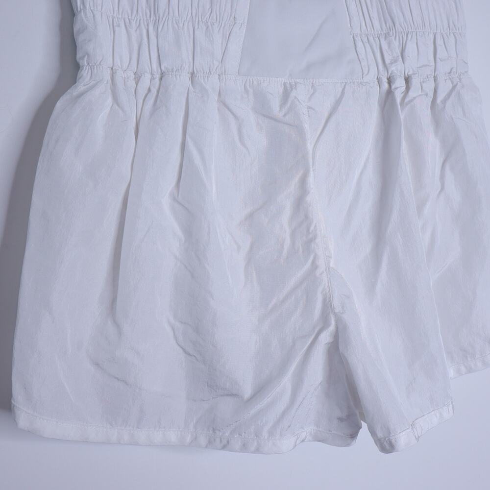 FP MOVEMENT The Way Home Shorts White Lined Running Active Women's M - Picture 7 of 12
